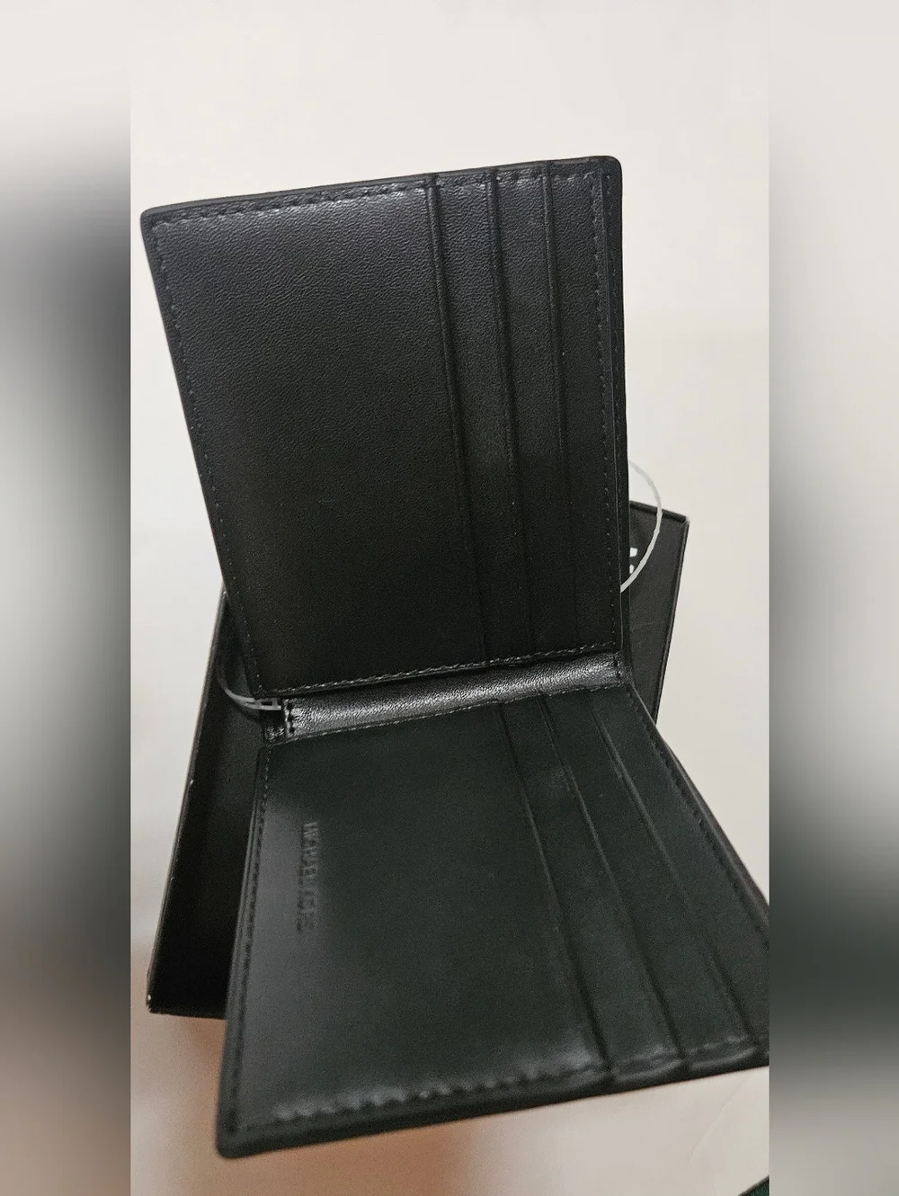 NWT Michael Kors Black  Wallet with Silver Logo
